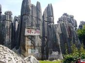 Shilin forêt pierres (120 Kunming dans Yunnan)