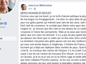 @JLMelenchon avoue fascination pour #giletbrun @EricDrouetGJ #giletsjaunes #LFI #antisemitisme