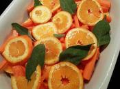 Carottes butternut l'orange