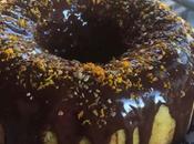 Gâteau l’orange avec glaçage chocolat