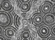 Focus peinture aborigène pointilliste toile Jill Watson NUNGARRAYI