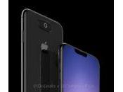 iPhone 2019 rendus avec triple capteur photo horizontal