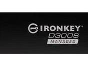 Kingston lance version Managed cryptée sérialisée IronKey D300
