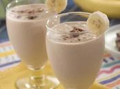 Smoothie banane chocolat café