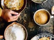 “Galettes Manioc”, crêpes sans gluten mauriciennes garnies sucre noix coco râpée pour Chandeleur