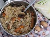 Mijoté chou choucroute abricots secs