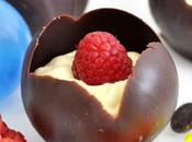 Oeufs chocolat fourrés crème