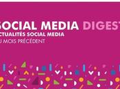 Social Media Digest Mars retour actualités réseaux sociaux