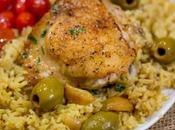 Poulet olives oignon thermomix