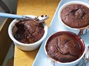 Ramequins fondants chocolat noir