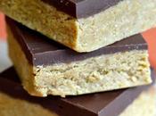 Barres beurre d’arachide chocolat