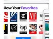 Apple News plus utilisateurs inscrits lancement