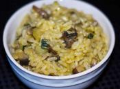 Risotto courgettes champignons thermomix