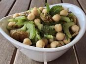 Recette salade végétarienne pois chiche