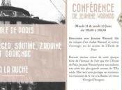 Musée Montmartre conférence Jeanine Warnod Juin 19h00