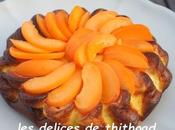 gâteau fromage blanc abricots