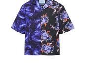 capsule Prada Double Match propose chemises hawaïennes asymétriques
