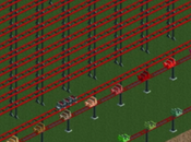 Roller Coaster Tycoon joueur imagine attraction dure