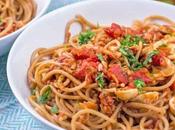 spaghettis thon champignons cookeo