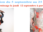 Galerie GAVART Exposition Marie-Claude BOSC Claude THOMASSET 5/25 Septembre 2019