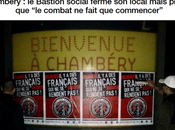 social Bastion coups schlague, juste #fachosphere #Chambéry