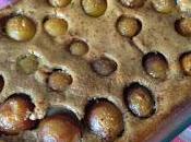 Clafoutis mirabelles, fromage blanc noisette