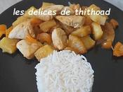Sauté poulet l'ananas