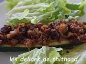 Courgettes farcies épicées