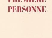 première personne, d'Alain Finkielkraut