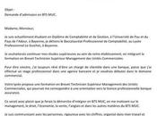 lettre motivation communication