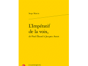 (Entretien) Serge Martin avec Philippe Païni, autour livre L'impératif voix