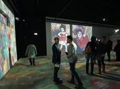 L’installation mois l’exposition Imagine Picasso Sucrière Lyon animée vidéoprojecteurs Christie