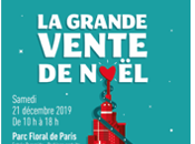 grande vente noël solidaire parc floral paris