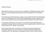 lettre rectorat