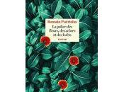 Romain Puértolas police fleurs, arbres forêts