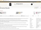 Comparez rapidement composants votre rapport benchmarks soumis d'autres utilisateurs