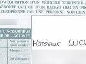 Liste documents pour importer voiture France
