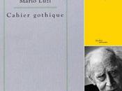 Mario Luzi Cahier gothique,