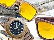 Adoptez look nature avec Earth Wood Goods montres lunettes bois