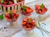 Salade fraises menthe poivre