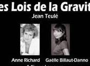 Lecture Lois gravité Jean Teulé dans perspective d'un festival d'Avignon