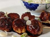 Brochettes Yakitori.