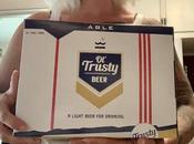Craft beer nouvelle bière d’Able, ‘Trusty, parfaite. réfléchissez trop. Bière noire