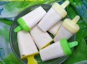 Sucettes glacées crémeuses miel (avec yaourt grec citron frais) creamy honey popsicles with greek yoghurt fresh lemon juice paletas heladas cremosas (con yogur griego jugo fresco limon) مصاصات العسل المجمدة ال...