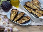 Aubergines marinées thym