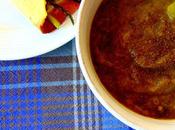 Soupe carottes leurs fanes cari