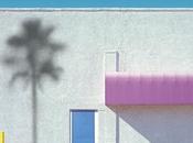 photographie architecturale version géométrique pastel, déclaration d’amour ville Angeles