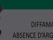 Diffamation, absence d’argumentation cacophonie france