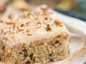 Cake banane noix avec glaçage