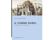 (Note lecture), Guillaume Métayer, comme Babel, Pierre Vinclair